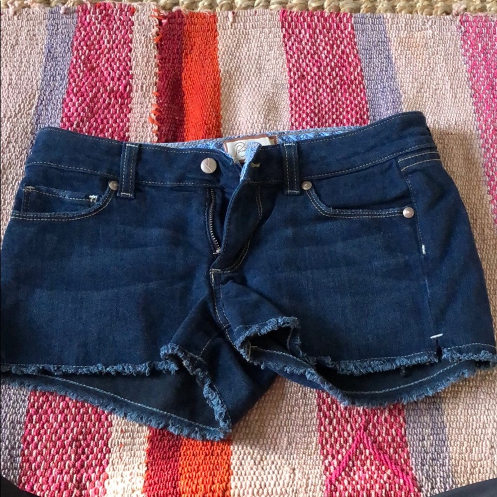 Paige shorts size 27